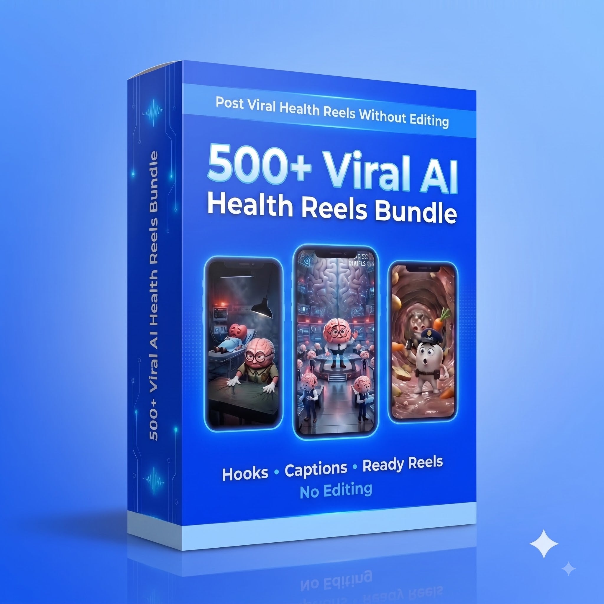 500+ Viral AI Health Reels Bundle – Instant Download